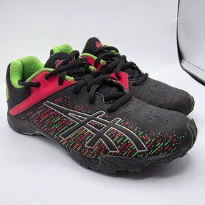 Asics Lazerbeam SH Womens Size 5.5 Black Athletic Sample Shoes Casual Outdoors